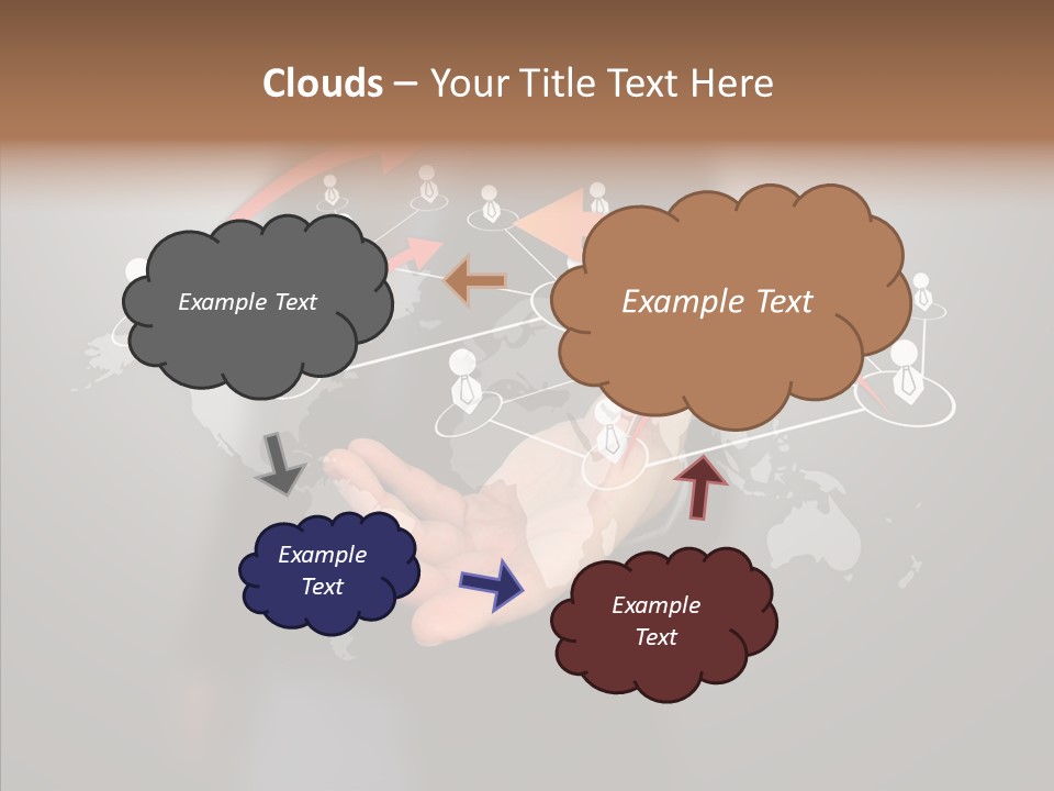 White Exterior High PowerPoint Template