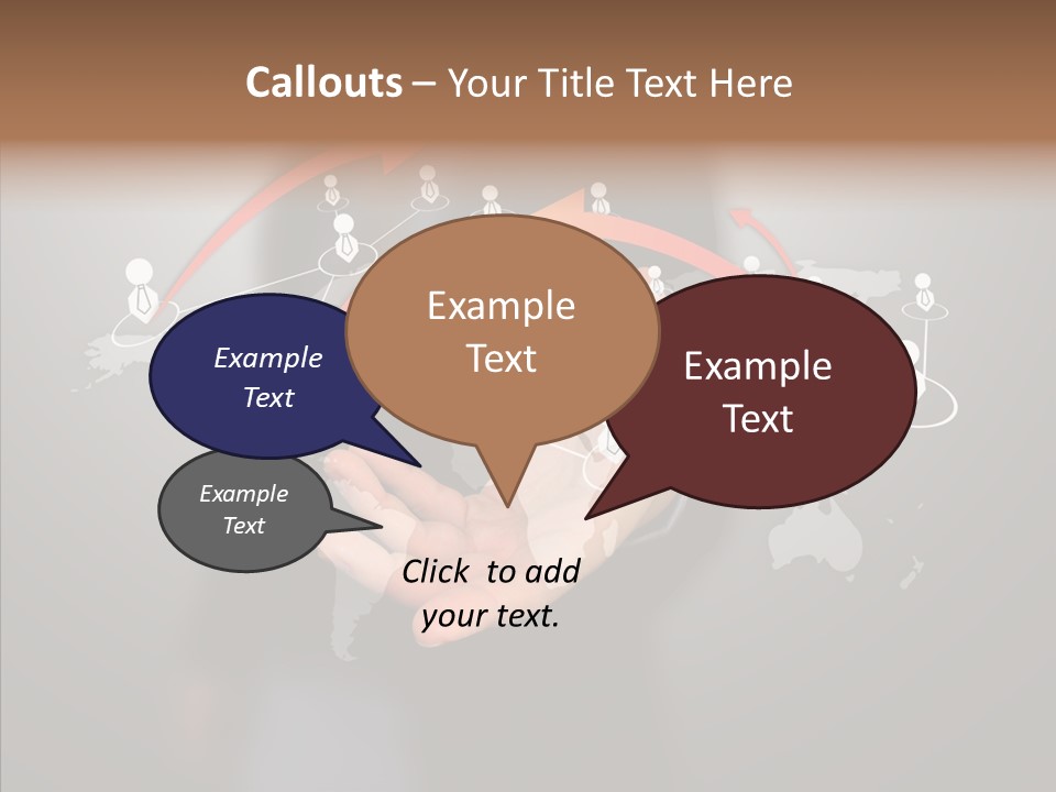 White Exterior High PowerPoint Template