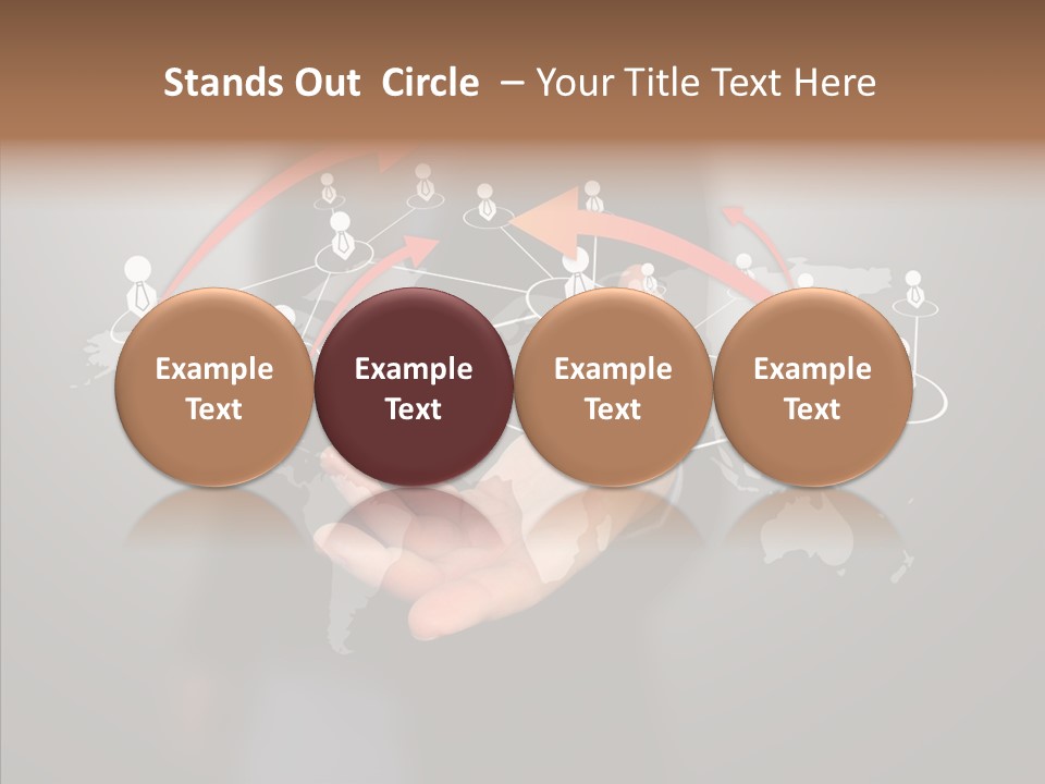 White Exterior High PowerPoint Template