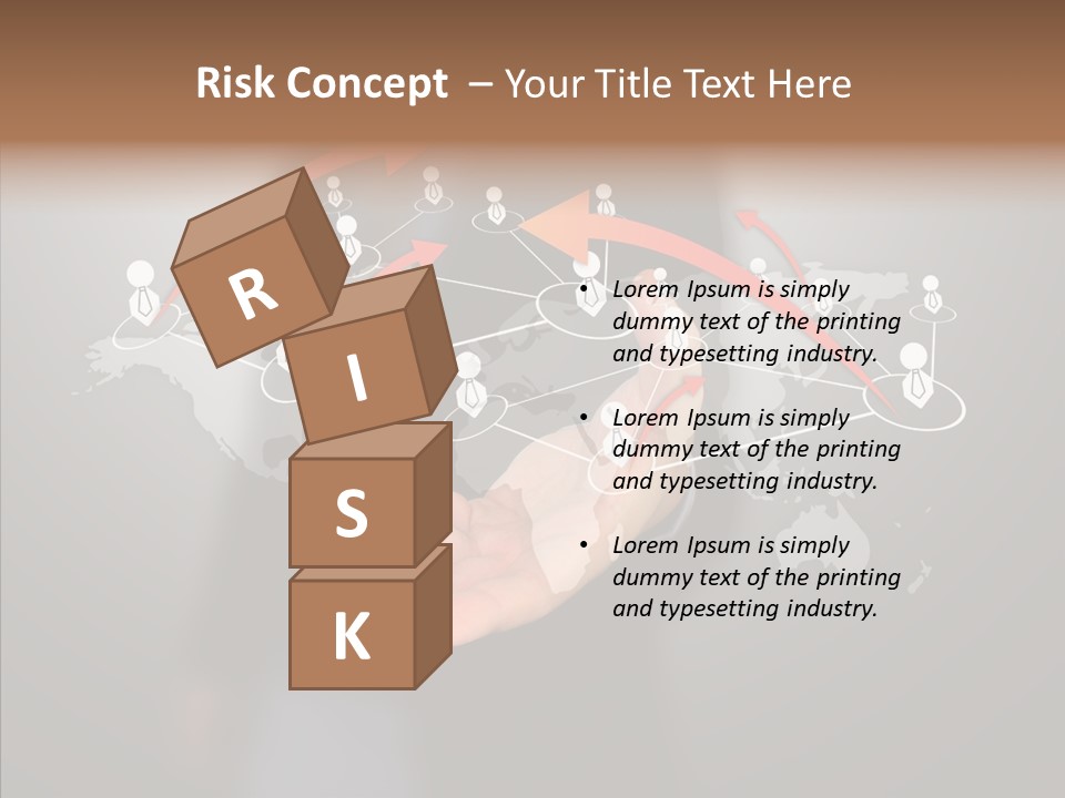 White Exterior High PowerPoint Template