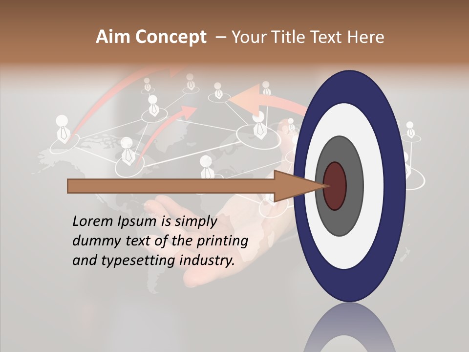 White Exterior High PowerPoint Template