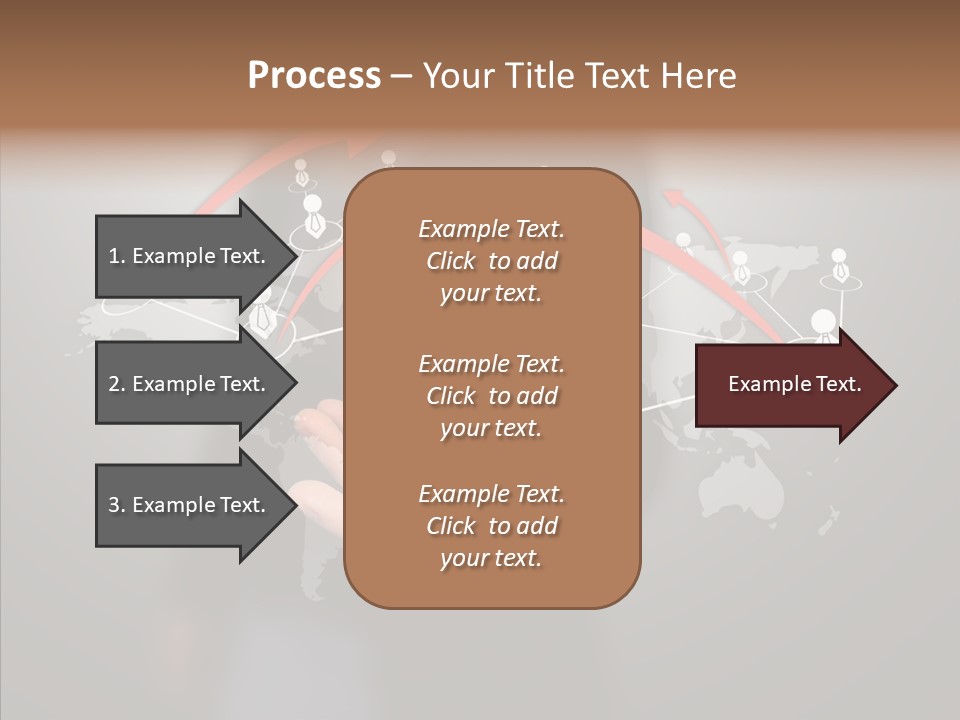 White Exterior High PowerPoint Template