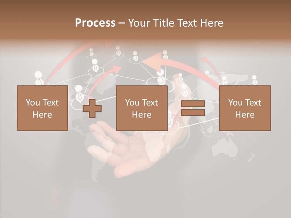 White Exterior High PowerPoint Template