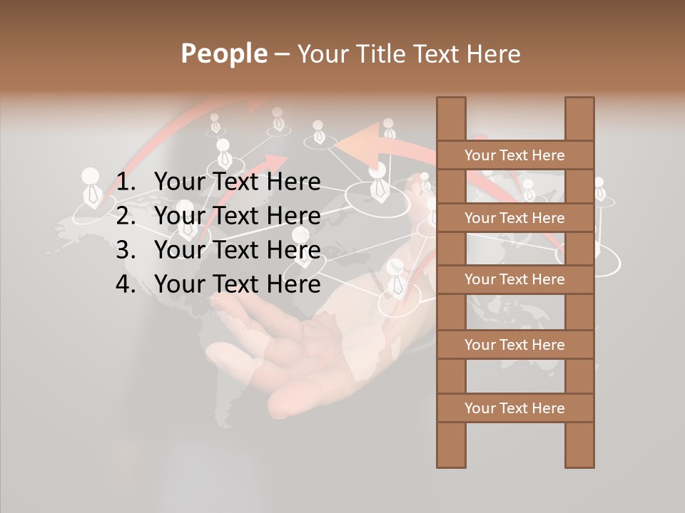 White Exterior High PowerPoint Template