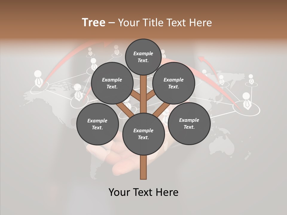 White Exterior High PowerPoint Template