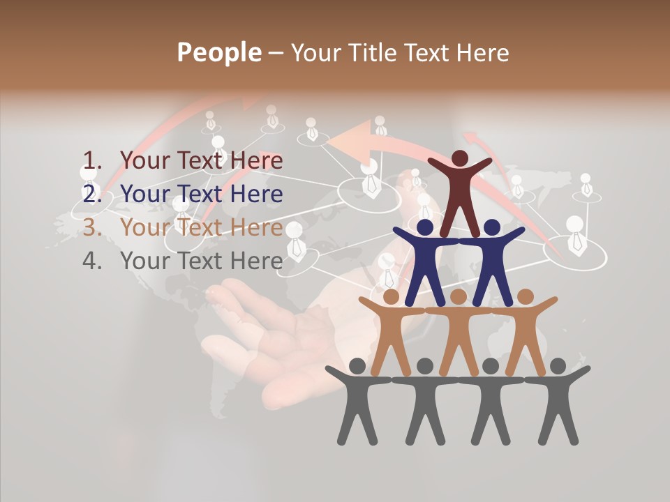 White Exterior High PowerPoint Template