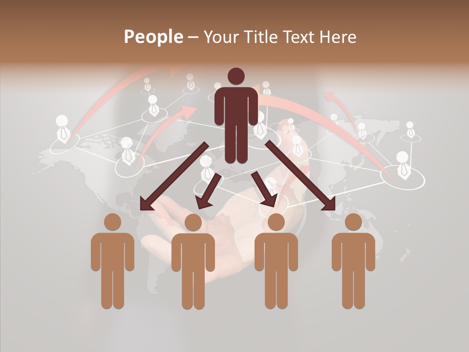 White Exterior High PowerPoint Template