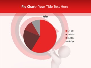 Red Model Concept PowerPoint Template