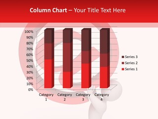 Red Model Concept PowerPoint Template