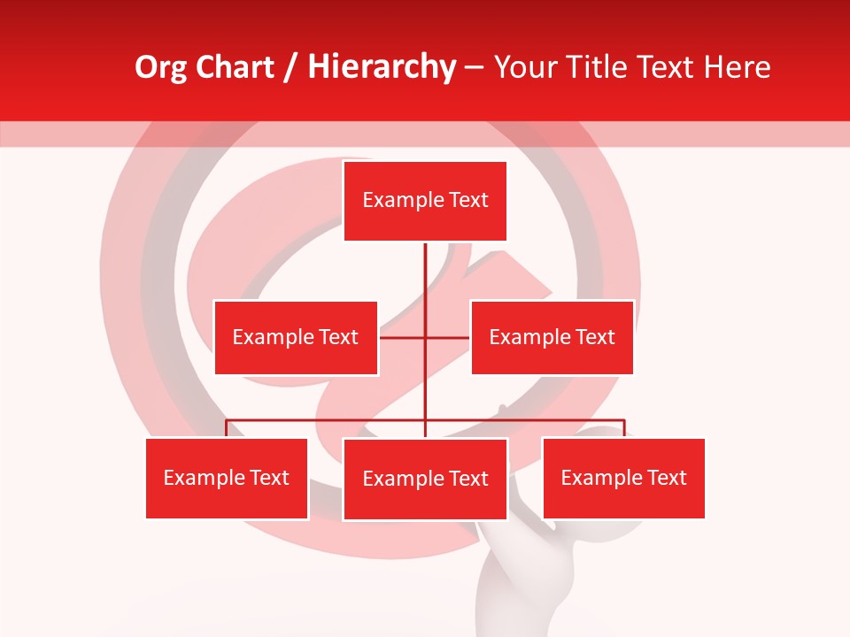 Red Model Concept PowerPoint Template