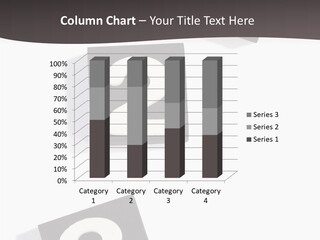 Mathematics Row Isolated PowerPoint Template