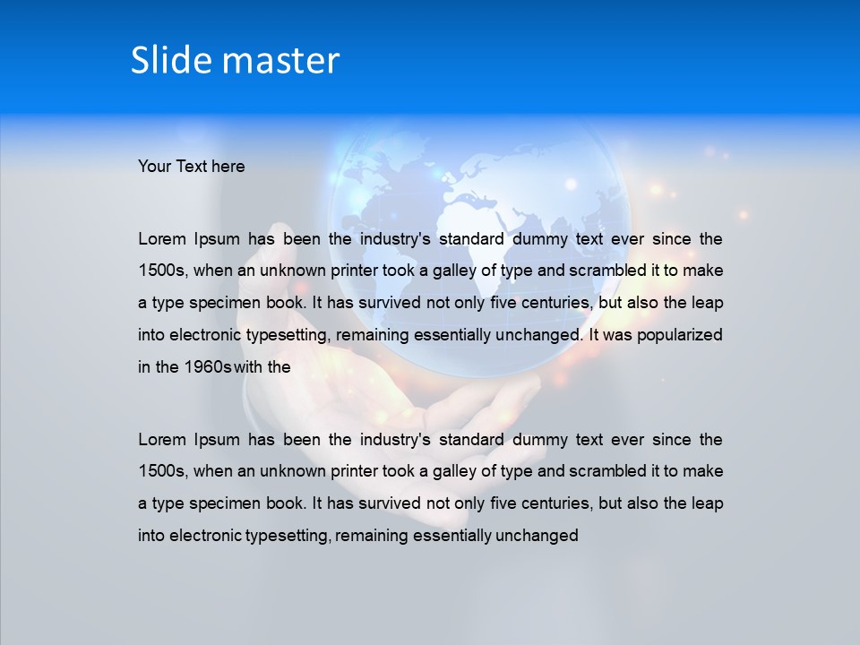 Urban Money Market PowerPoint Template