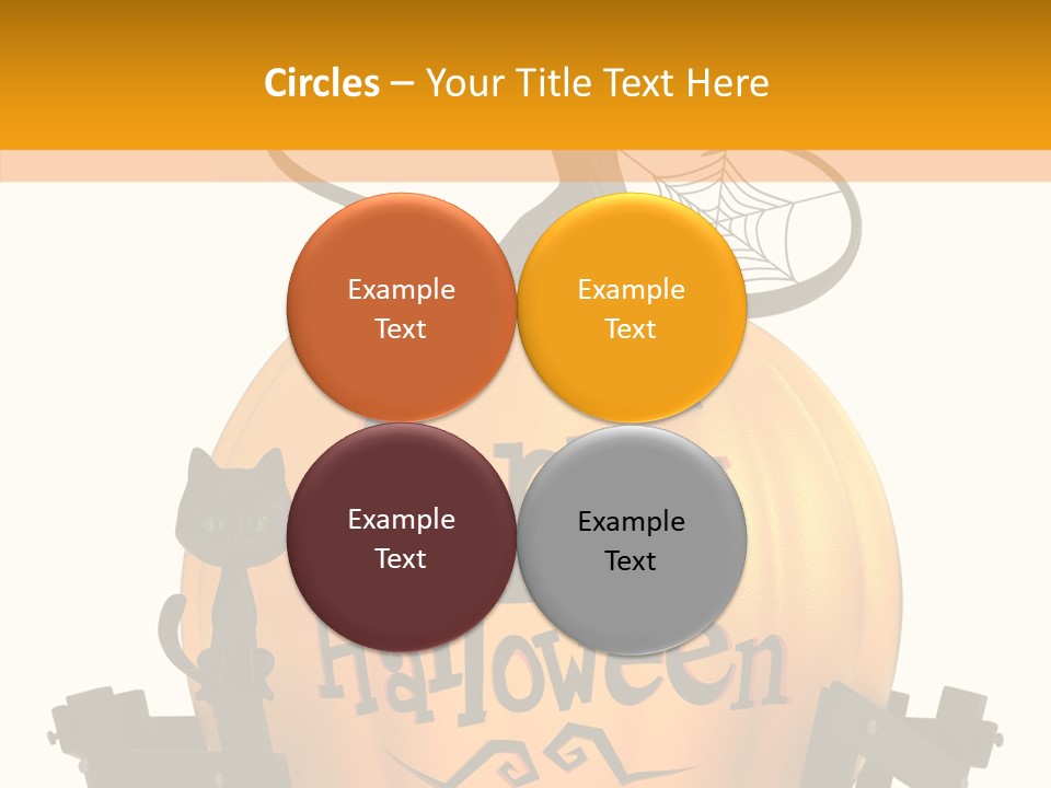 Cat Kid Halloween PowerPoint Template