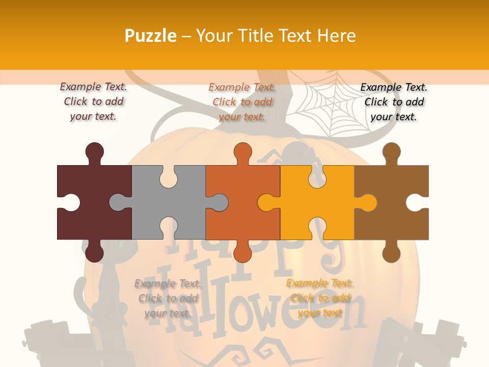 Cat Kid Halloween PowerPoint Template