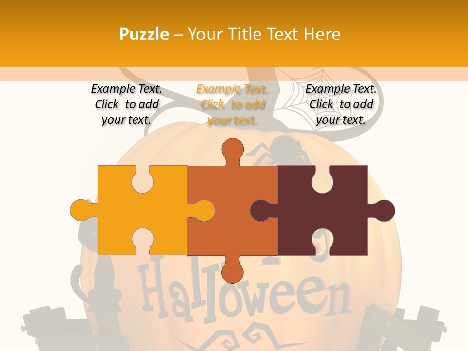 Cat Kid Halloween PowerPoint Template