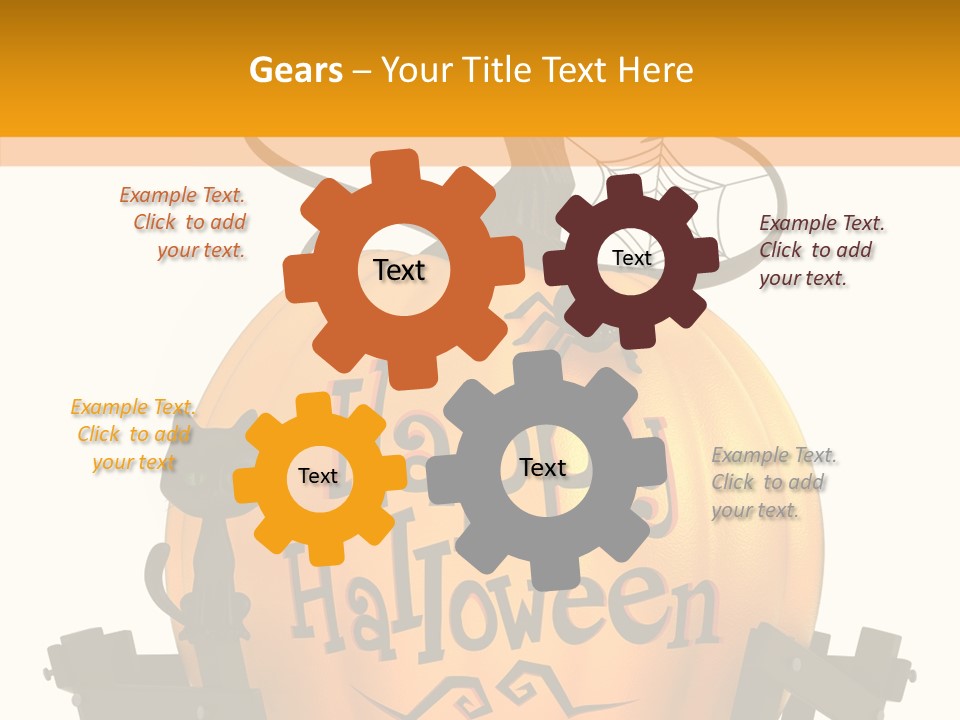 Cat Kid Halloween PowerPoint Template