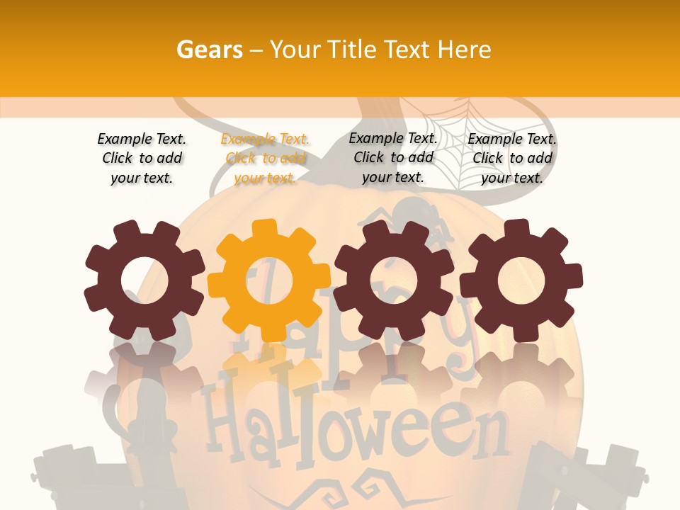 Cat Kid Halloween PowerPoint Template
