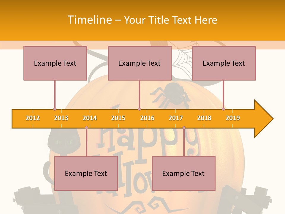 Cat Kid Halloween PowerPoint Template