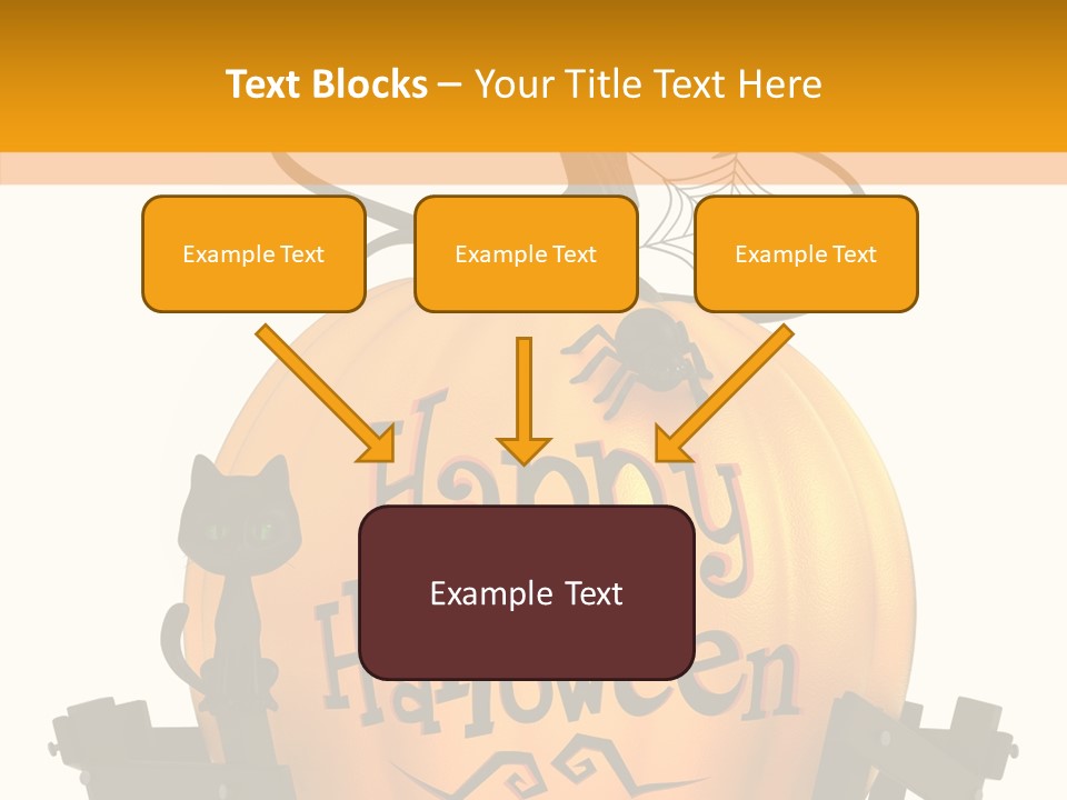 Cat Kid Halloween PowerPoint Template