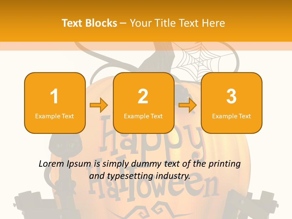 Cat Kid Halloween PowerPoint Template