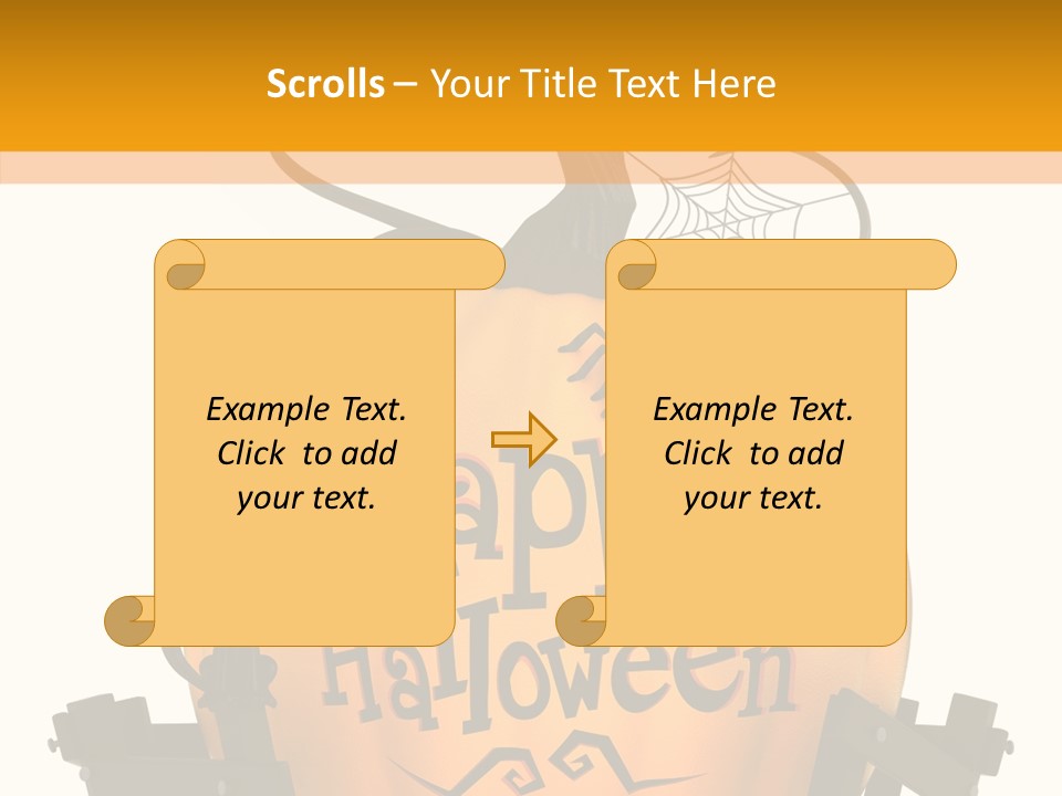 Cat Kid Halloween PowerPoint Template