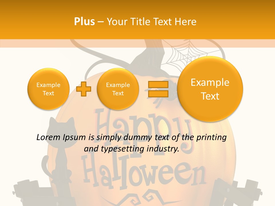 Cat Kid Halloween PowerPoint Template