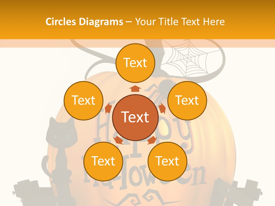 Cat Kid Halloween PowerPoint Template