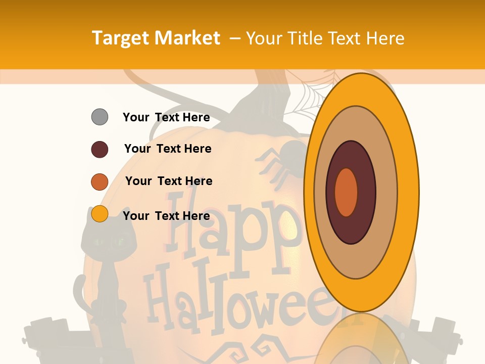 Cat Kid Halloween PowerPoint Template