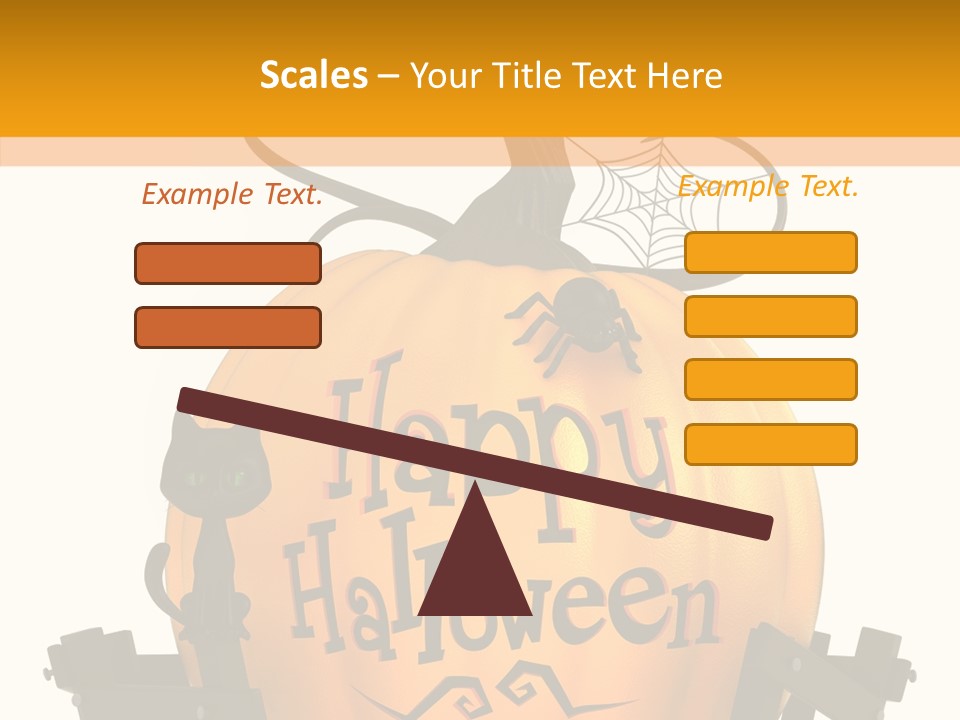 Cat Kid Halloween PowerPoint Template