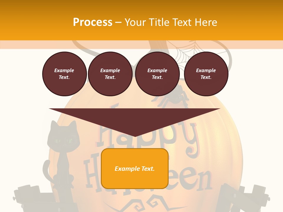 Cat Kid Halloween PowerPoint Template