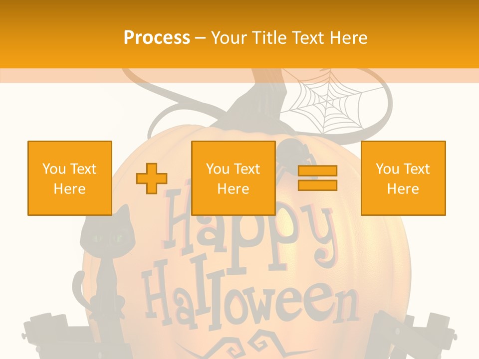 Cat Kid Halloween PowerPoint Template