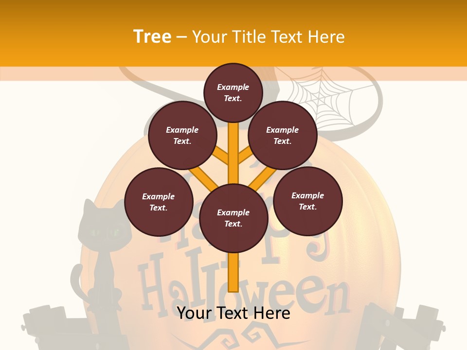 Cat Kid Halloween PowerPoint Template