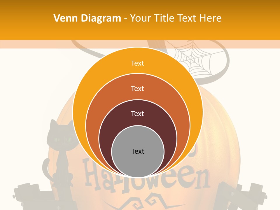 Cat Kid Halloween PowerPoint Template