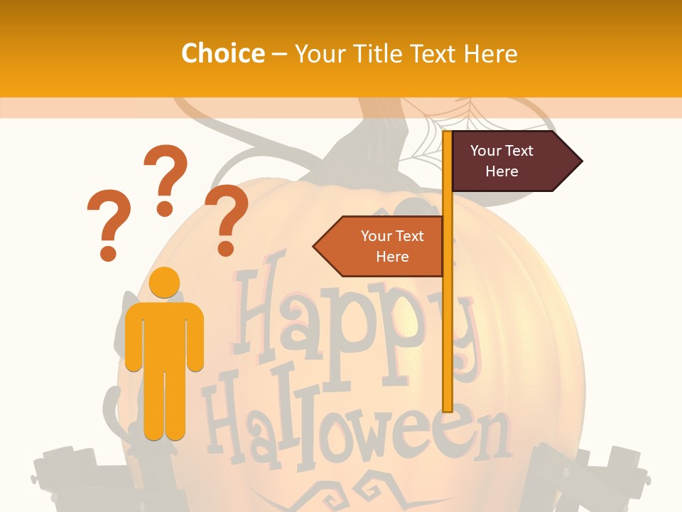 Cat Kid Halloween PowerPoint Template