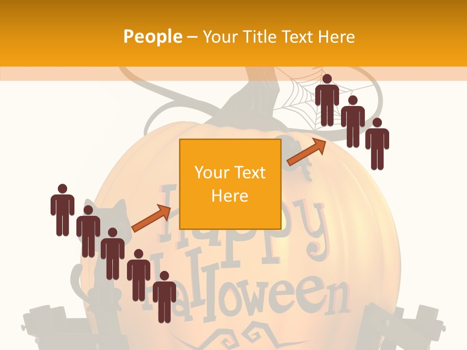 Cat Kid Halloween PowerPoint Template