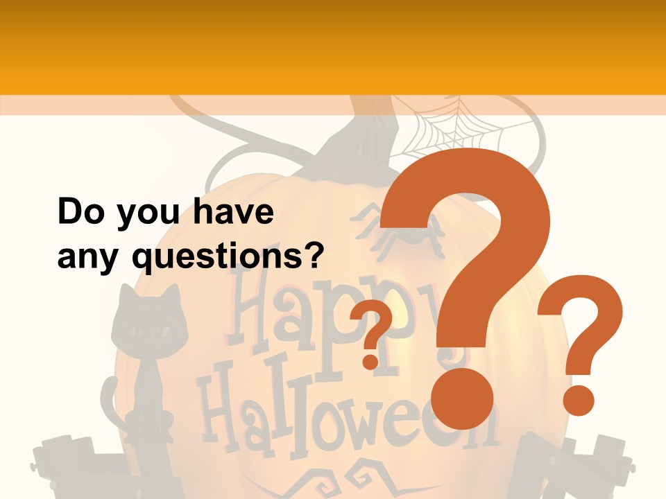 Cat Kid Halloween PowerPoint Template
