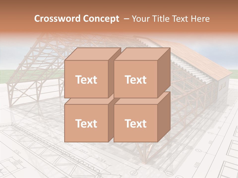 Render Wall Hangar PowerPoint Template