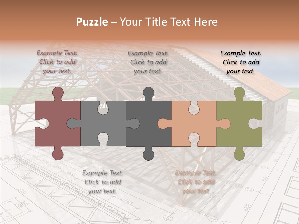 Render Wall Hangar PowerPoint Template