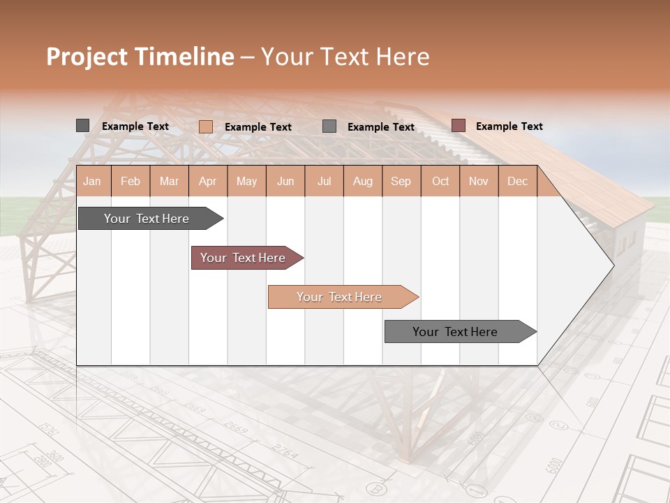 Render Wall Hangar PowerPoint Template