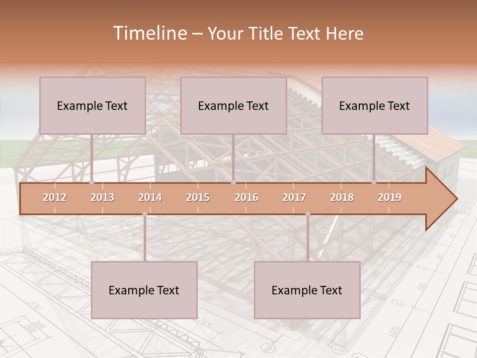 Render Wall Hangar PowerPoint Template