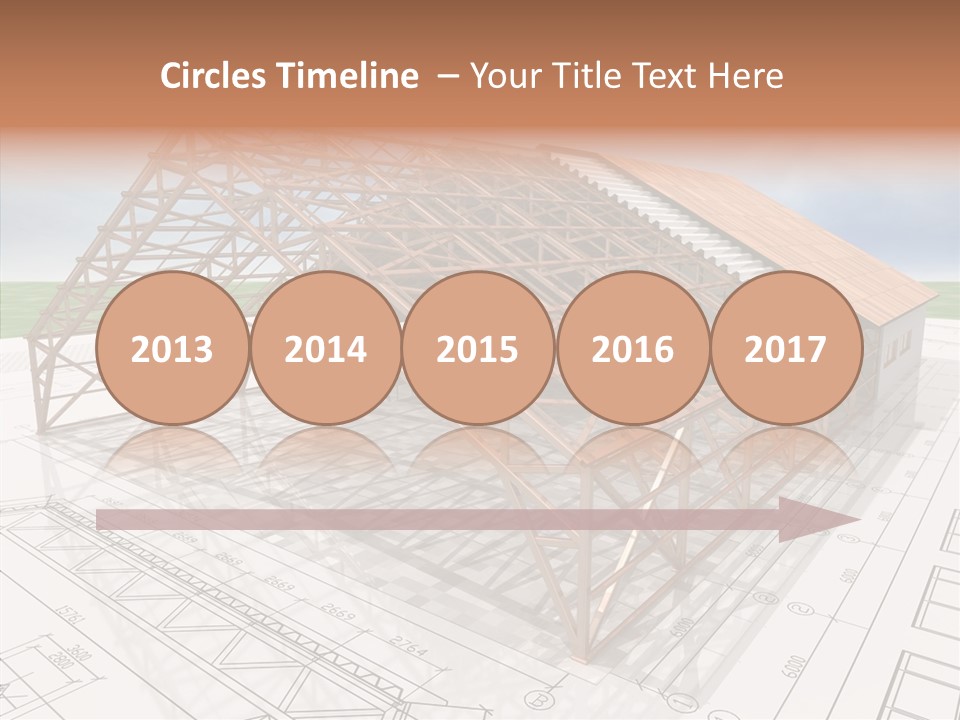 Render Wall Hangar PowerPoint Template