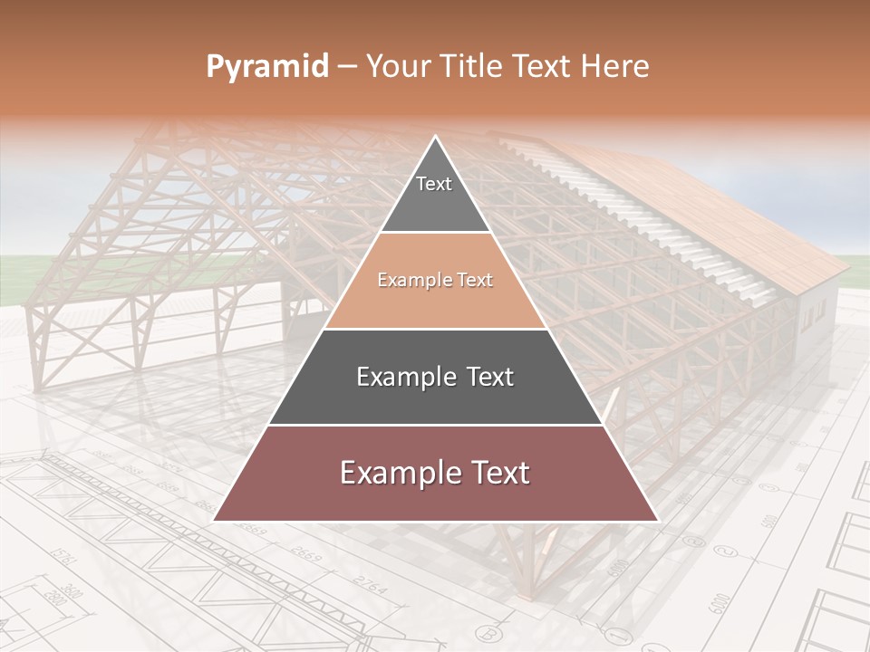 Render Wall Hangar PowerPoint Template