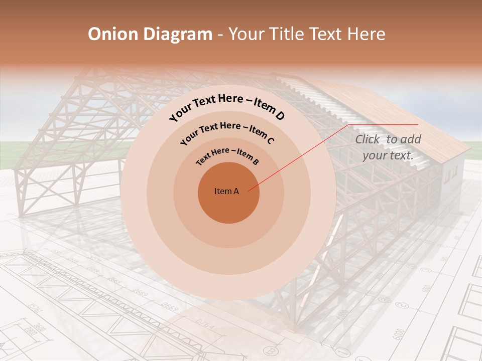 Render Wall Hangar PowerPoint Template