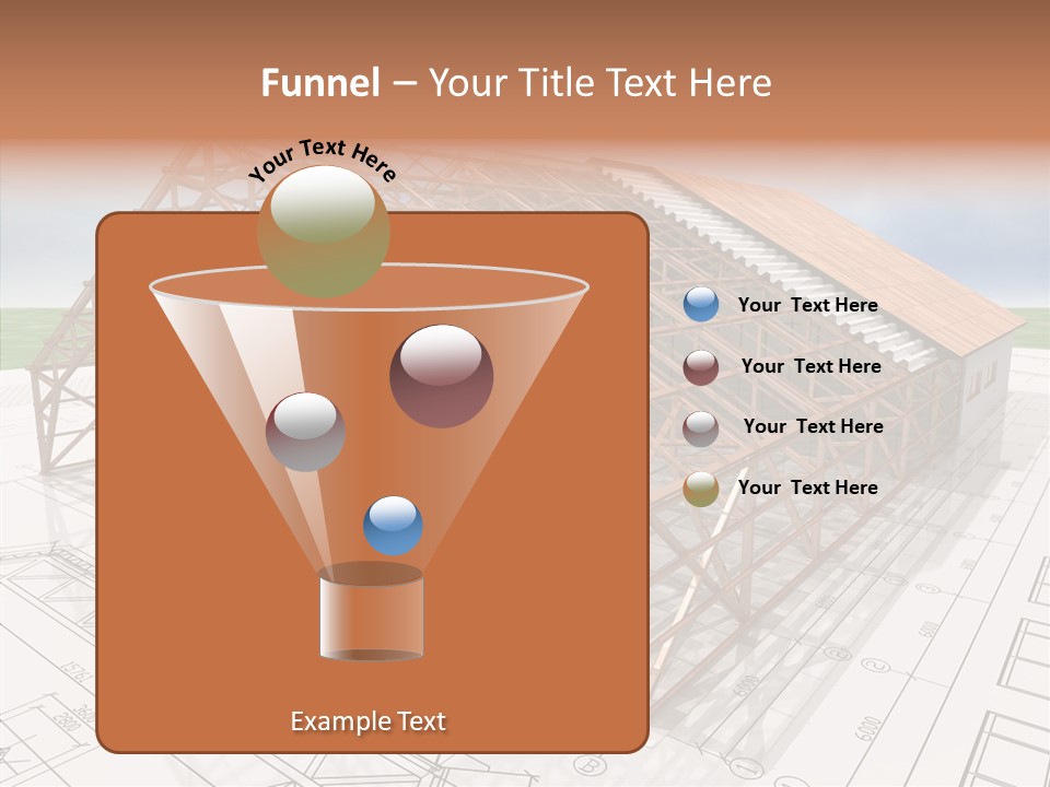 Render Wall Hangar PowerPoint Template