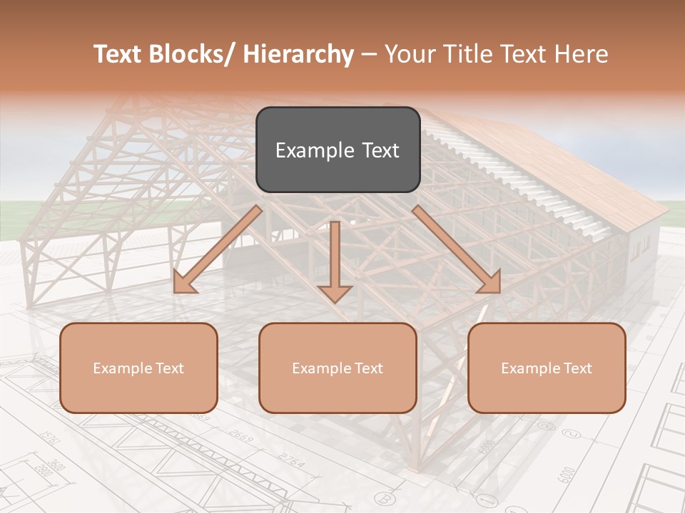 Render Wall Hangar PowerPoint Template