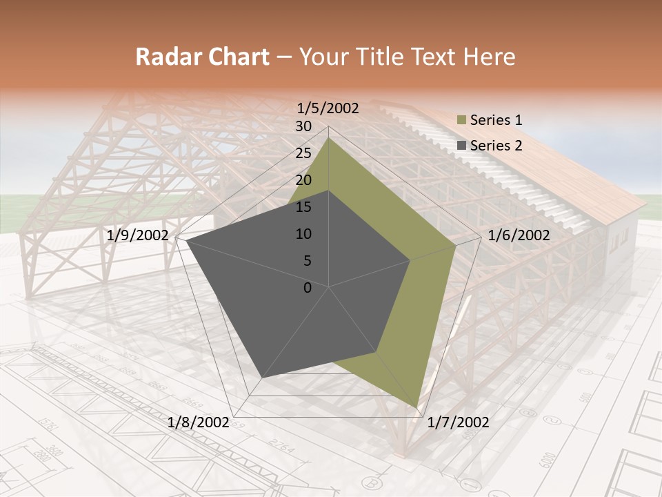 Render Wall Hangar PowerPoint Template