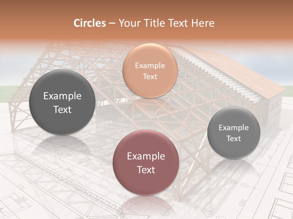 Render Wall Hangar PowerPoint Template