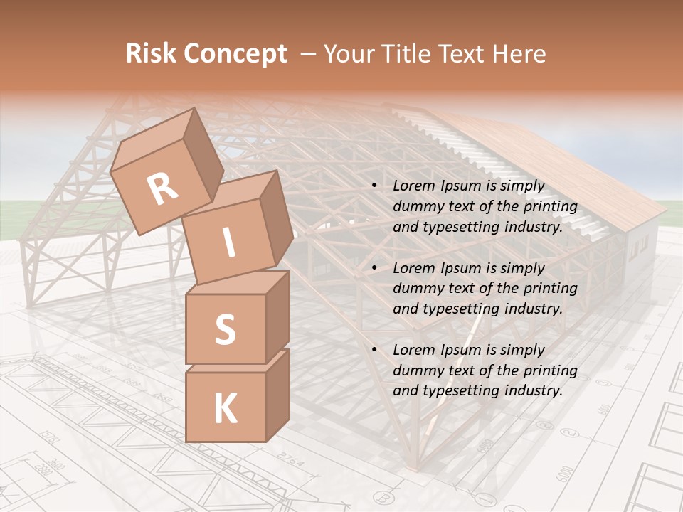 Render Wall Hangar PowerPoint Template