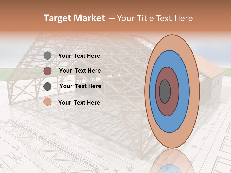 Render Wall Hangar PowerPoint Template