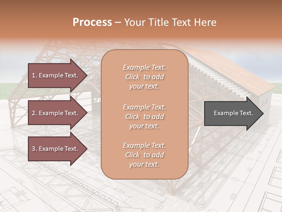 Render Wall Hangar PowerPoint Template